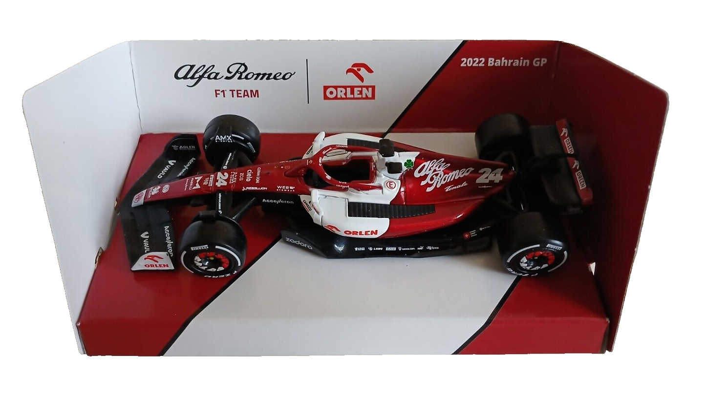 ALFA ROMEO C42 VALTTERI BOTTAS 2022 BURAGO SCALA 1/43