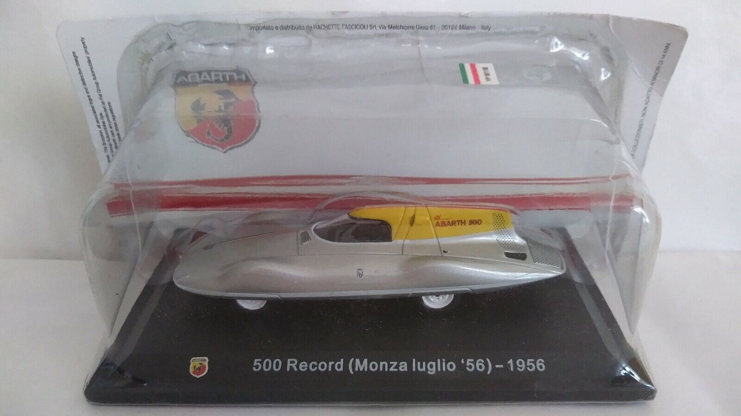 ABARTH COLLECTION 1:43 SCEGLI DAL MENU A TENDINA