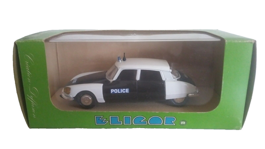 CITROEN DS 21 "POLICE PARISIENNE" 1967 ELIGOR SCALA 1/43