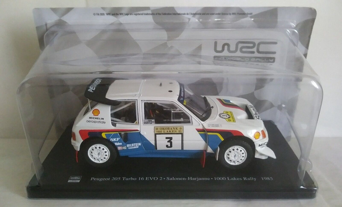 WRC FIA WORLD RALLY CHAMPIONSHIP 1:24 SCEGLI DAL MENU A TENDINA