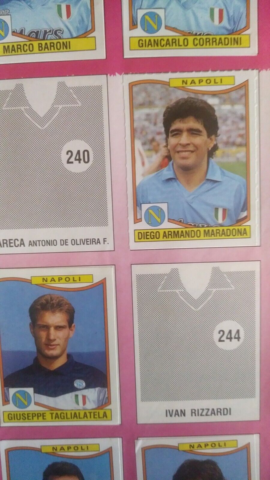 ALBUM CALCIATORI PANINI 1990-91