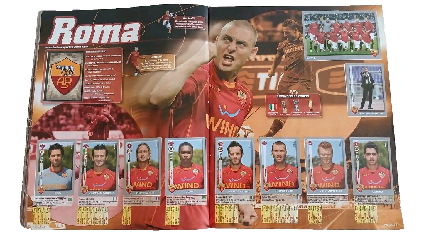 ALBUM CALCIATORI PANINI 2008-09