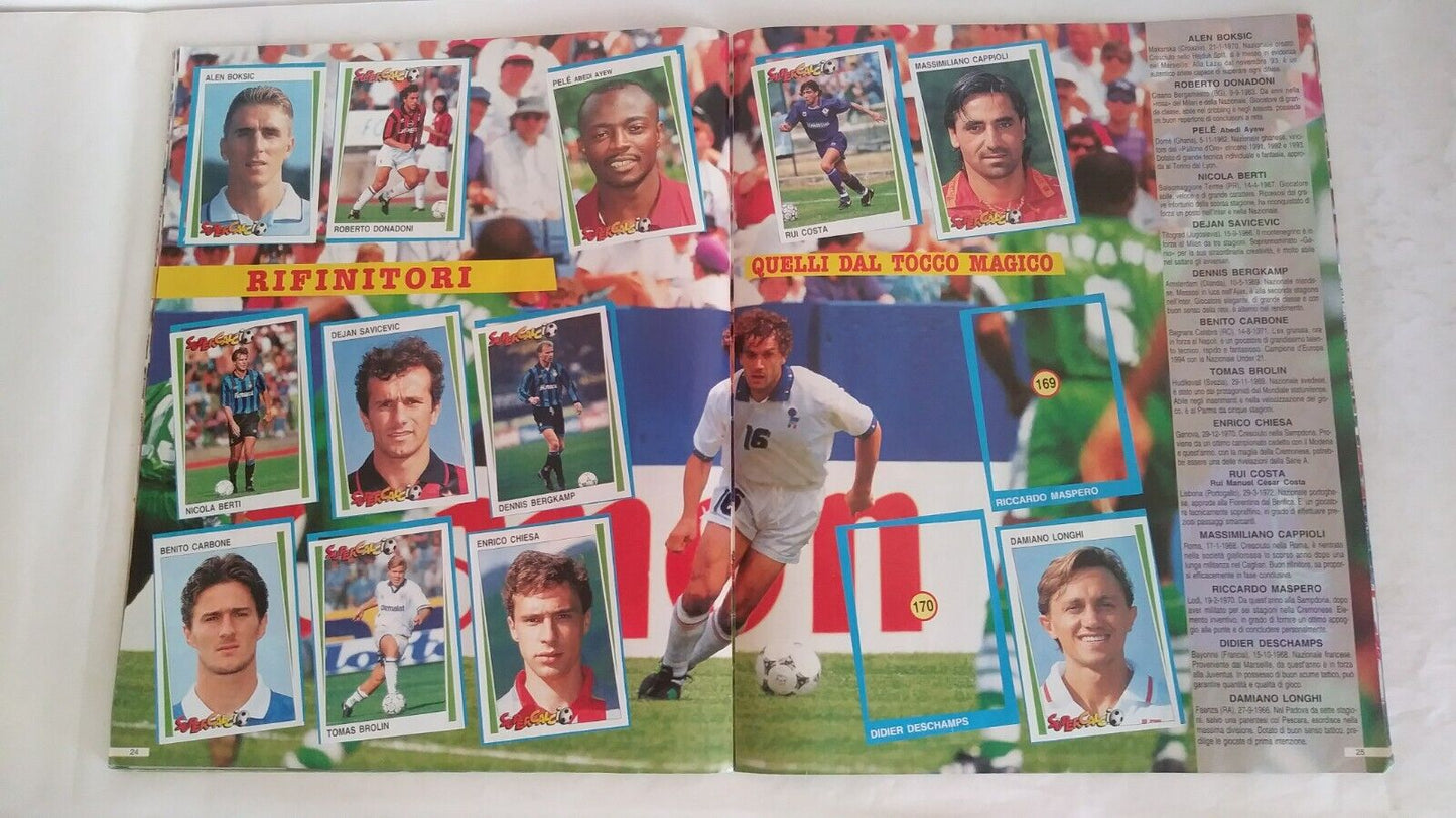 ALBUM SUPERCALCIO PANINI 1994-95