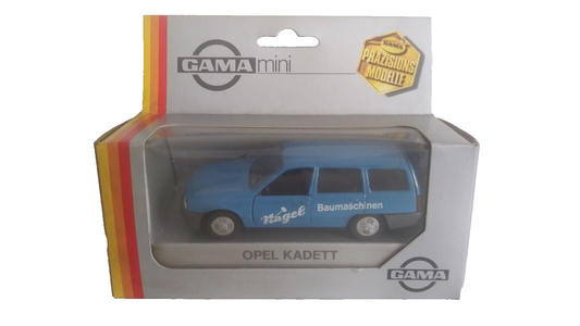 OPEL KADETT  "NAGEL BAUMASCHINEN" GAMA SCALA 1/43