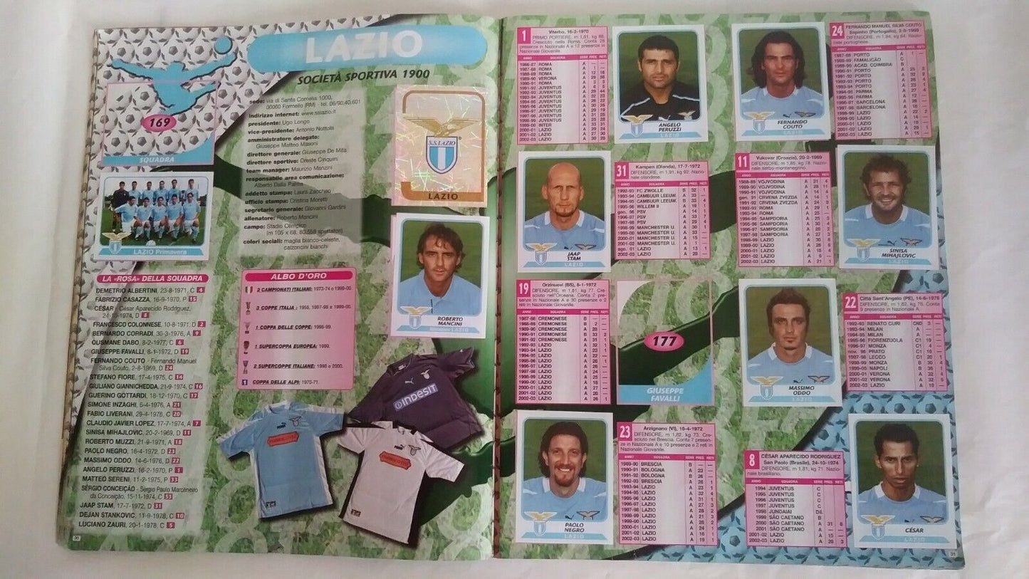 ALBUM CALCIATORI PANINI 2003-2004