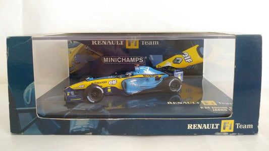 RENAULT F1 TEAM JARNO TRULLI MINICHAMPS SCALA 1/43