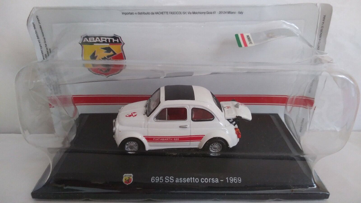 ABARTH COLLECTION 1:43 SCEGLI DAL MENU A TENDINA