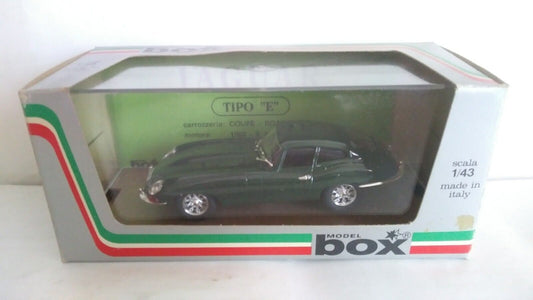 JAGUAR E-TYPE "INGLESE" MODEL BOX SCALA 1/43