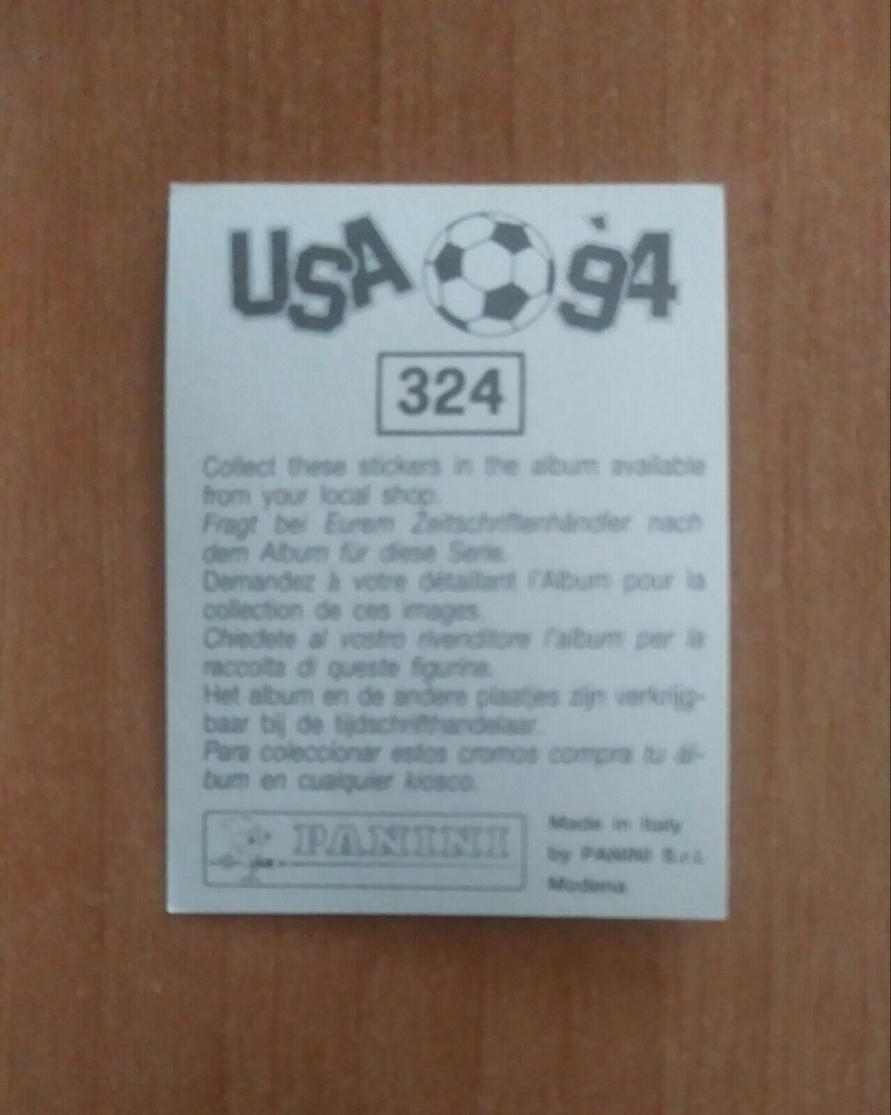 FIGURINE CALCIATORI PANINI USA 94 (N. 266-440) SCEGLI DAL MENU A TENDINA