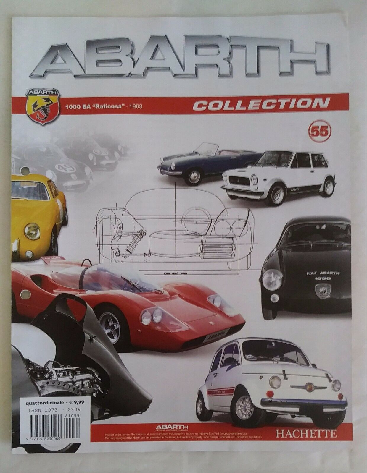 ABARTH COLLECTION FASCICOLI SCEGLI DAL MENU A TENDINA