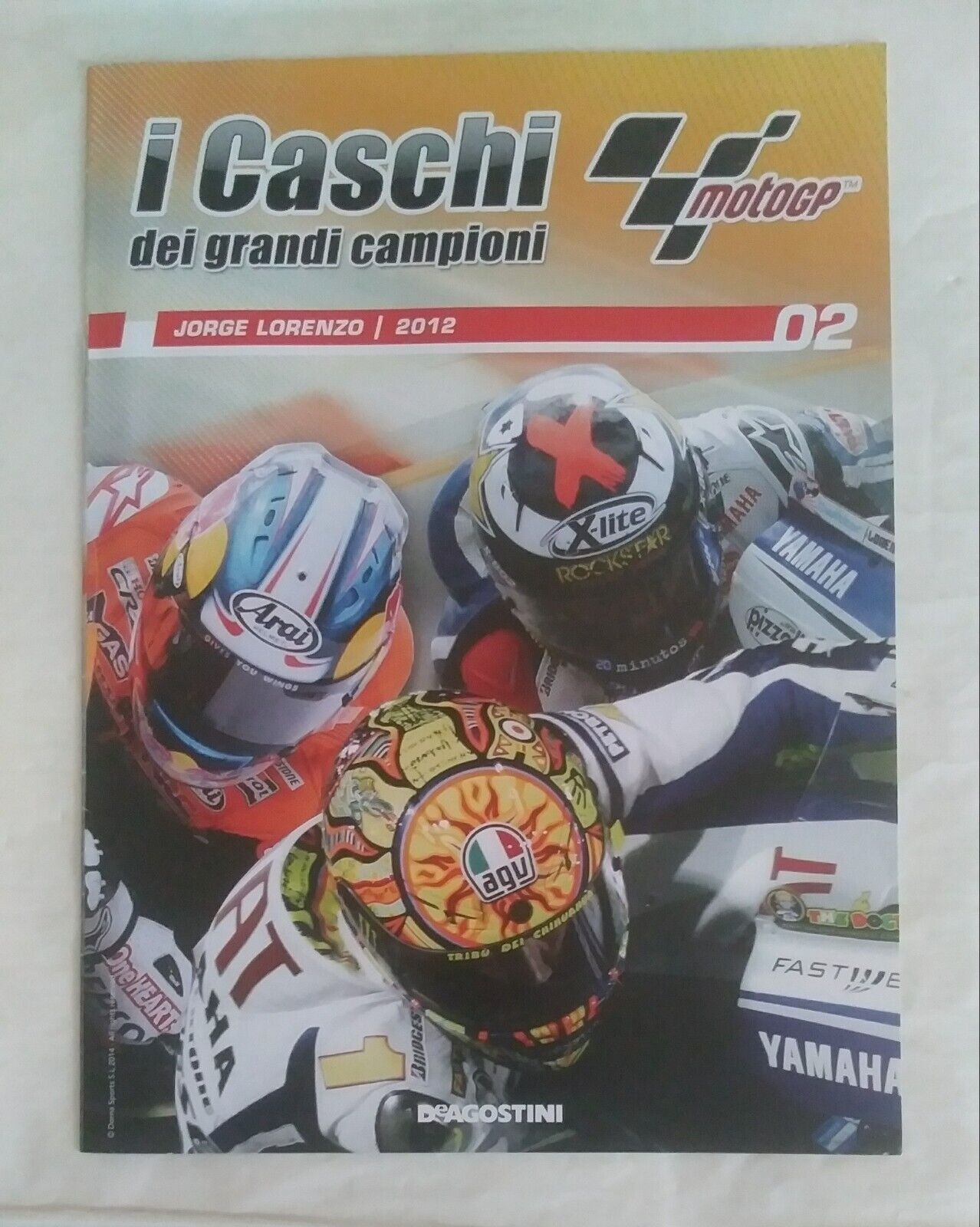 CASCHI MOTO GP FASCICOLI SCEGLI DAL MENU A TENDINA