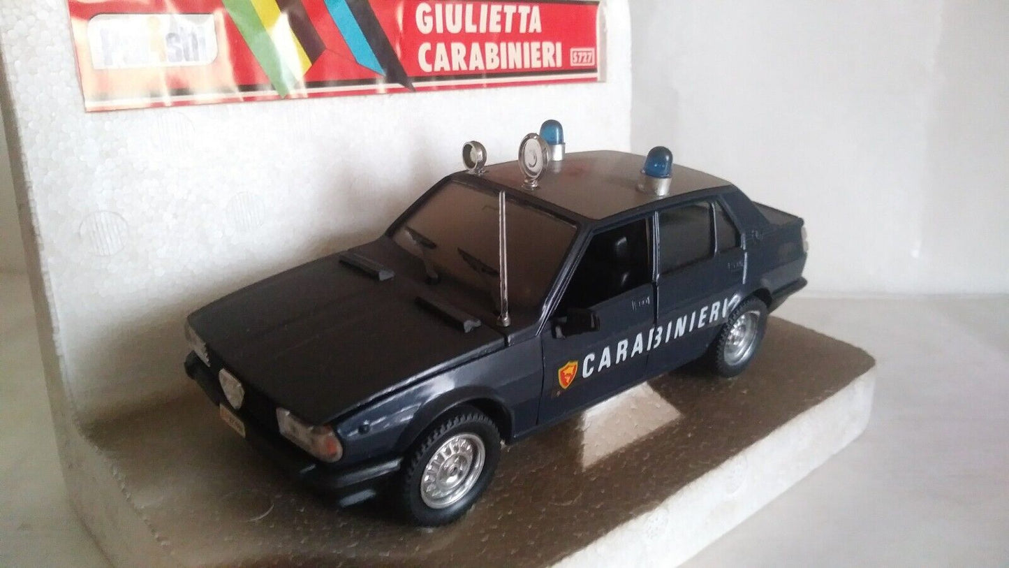 ALFA ROMEO GIULIETTA CARABINIERI POLISTIL SCALA 1/25