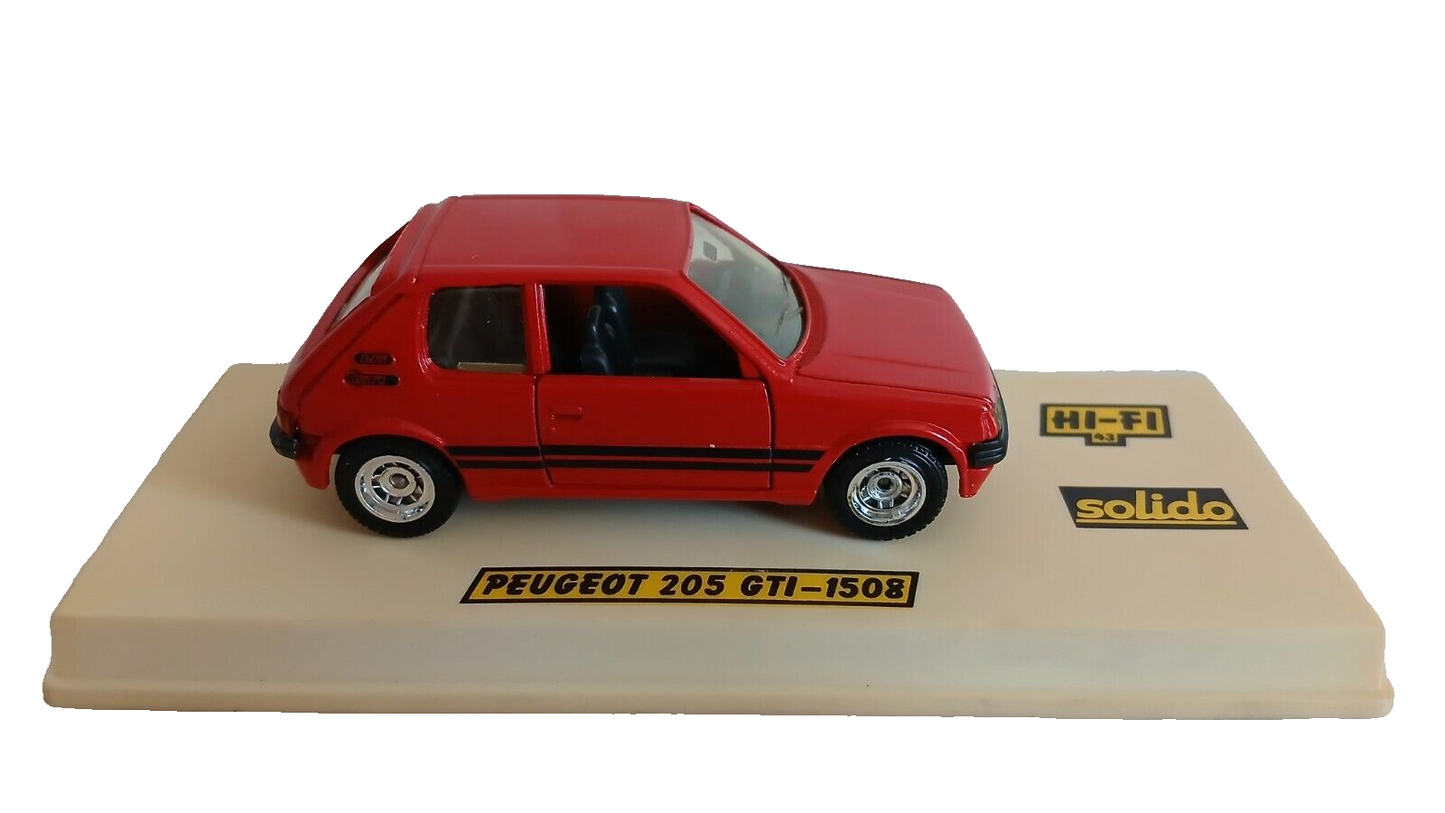 PEUGEOT 205 GTI - 1508 SOLIDO 1/43