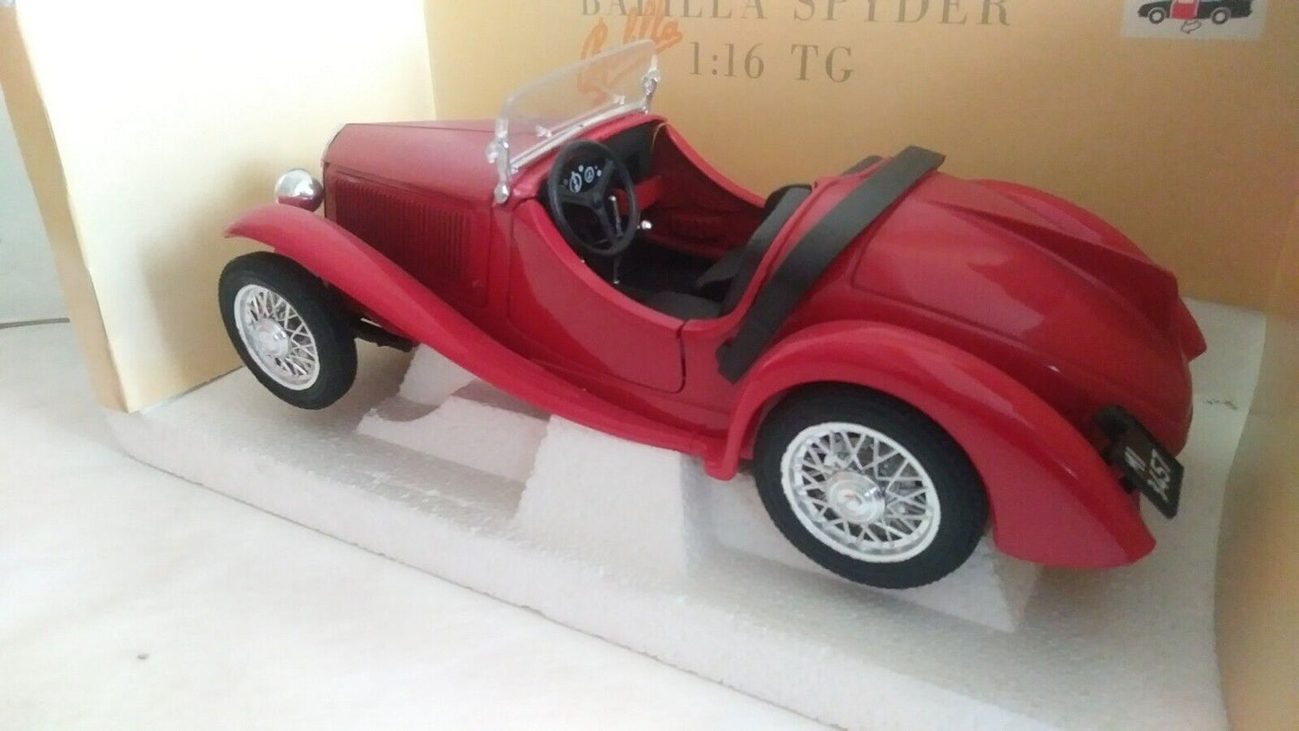 FIAT BALILLA SPIDER TG TONKA POLISTIL SCALA 1/16