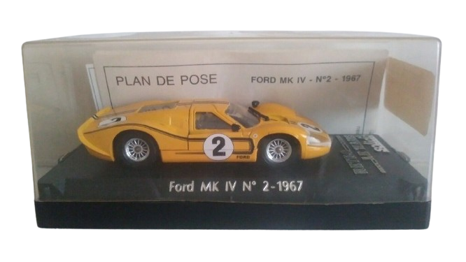 FORD MK IV N. 2 - 1967 SOLIDO SCALA 1/43