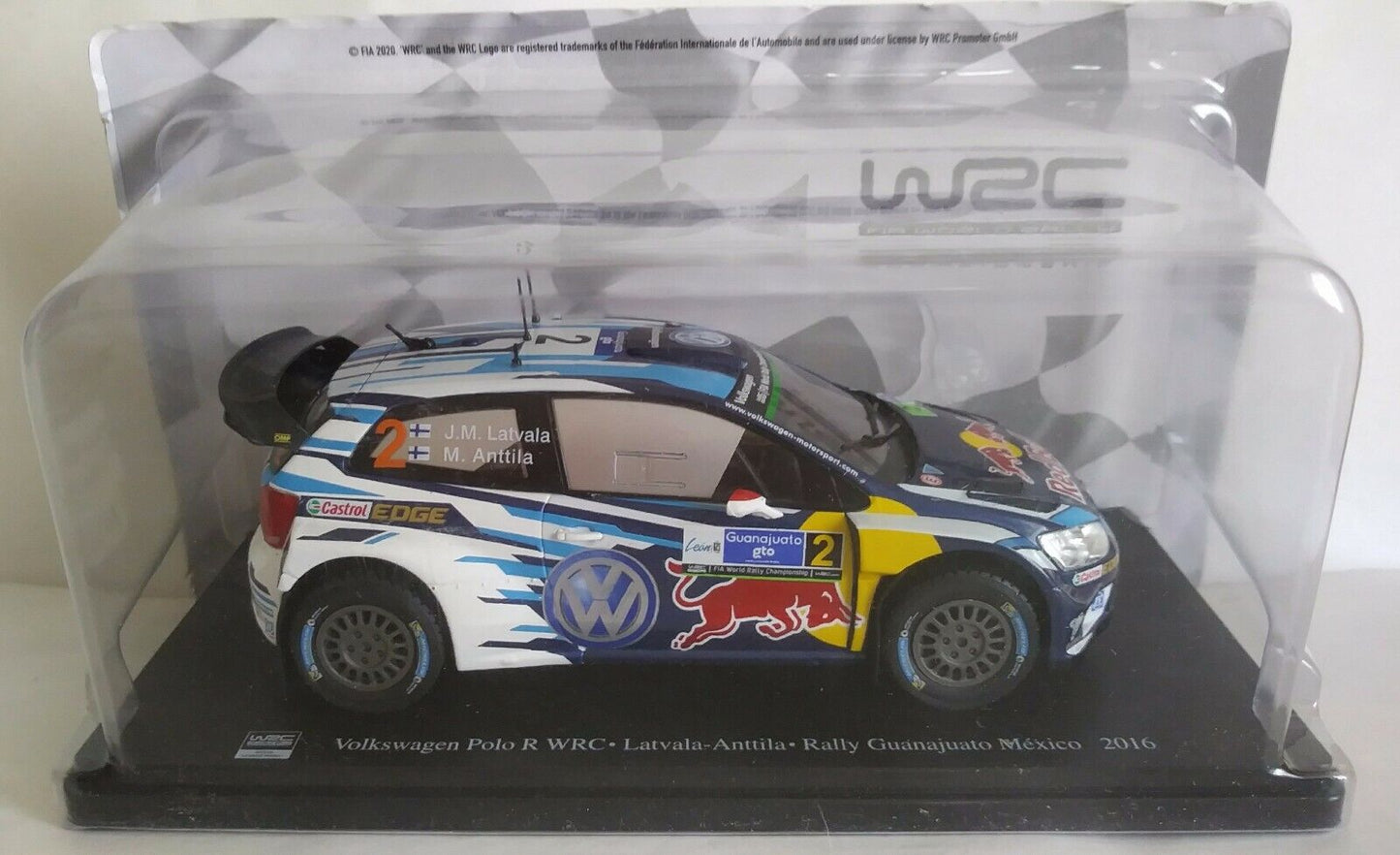 WRC FIA WORLD RALLY CHAMPIONSHIP 1:24 SCEGLI DAL MENU A TENDINA