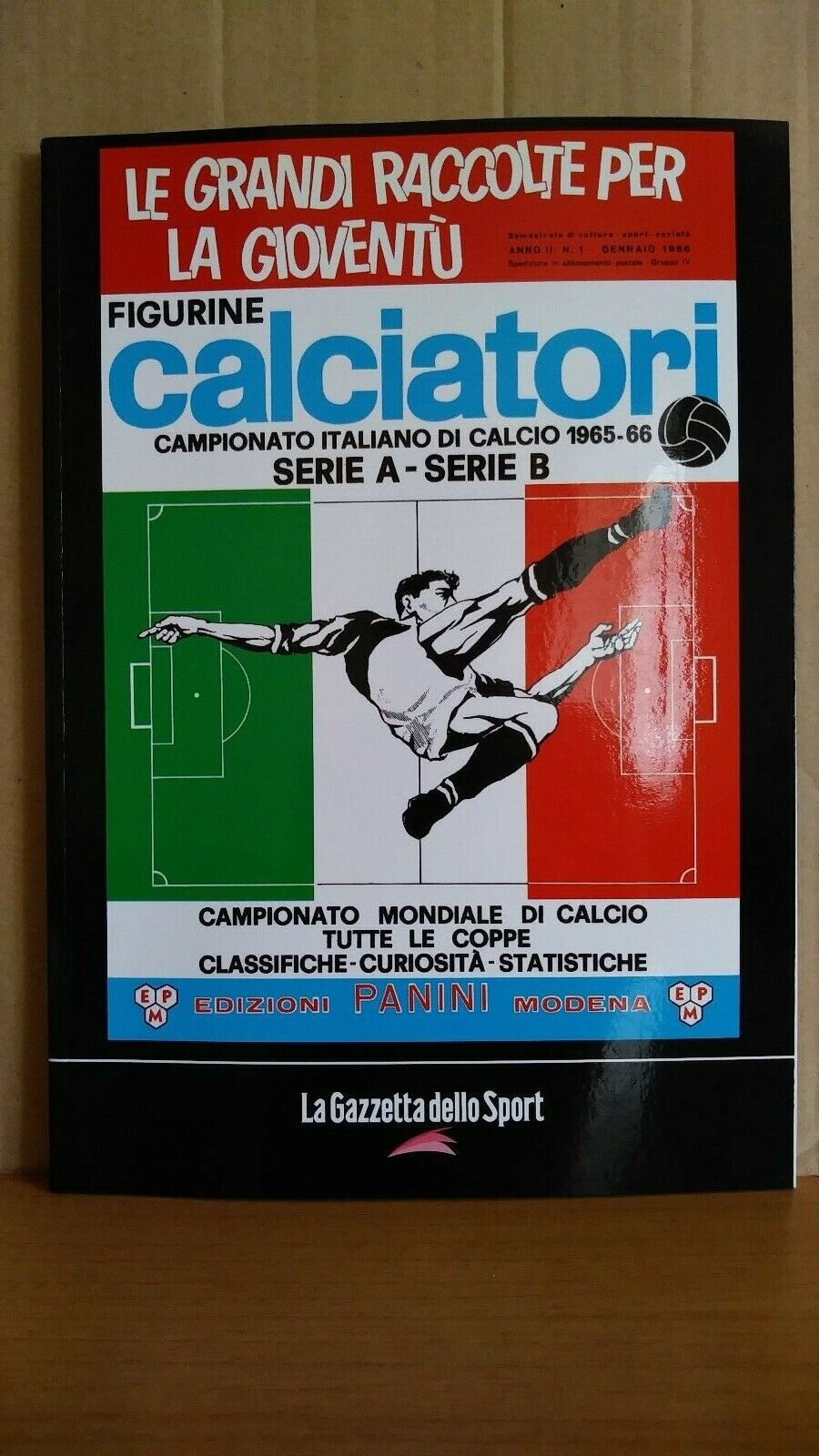 ALBUM CALCIATORI PANINI RISTAMPE LA GAZZETTA SCEGLI DAL MENU A TENDINA