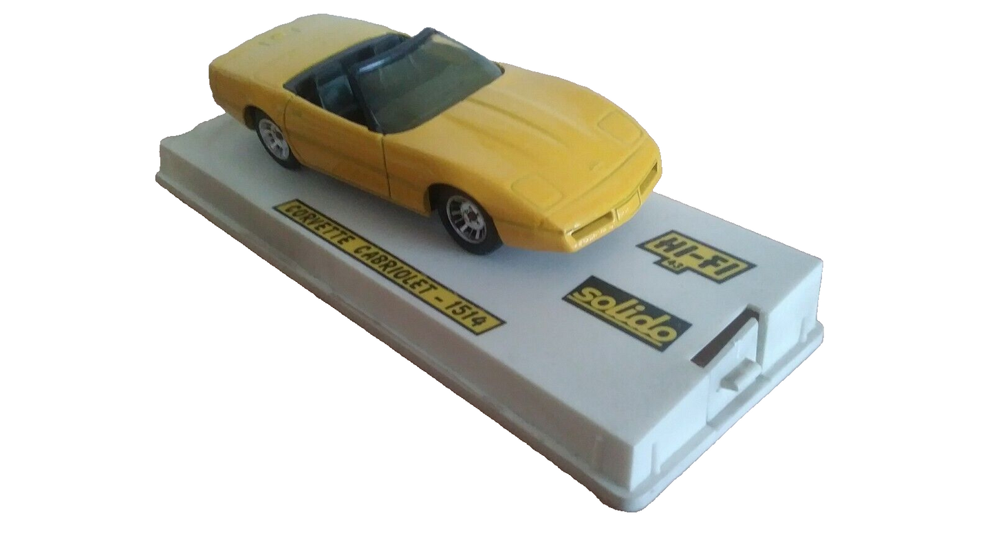 CHEVROLET CORVETTE CABRIOLET SOLIDO 1/43