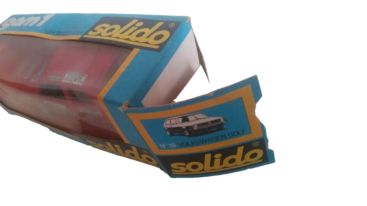 VOLKSWAGEN GOLF SOLIDO SCALA 1/43