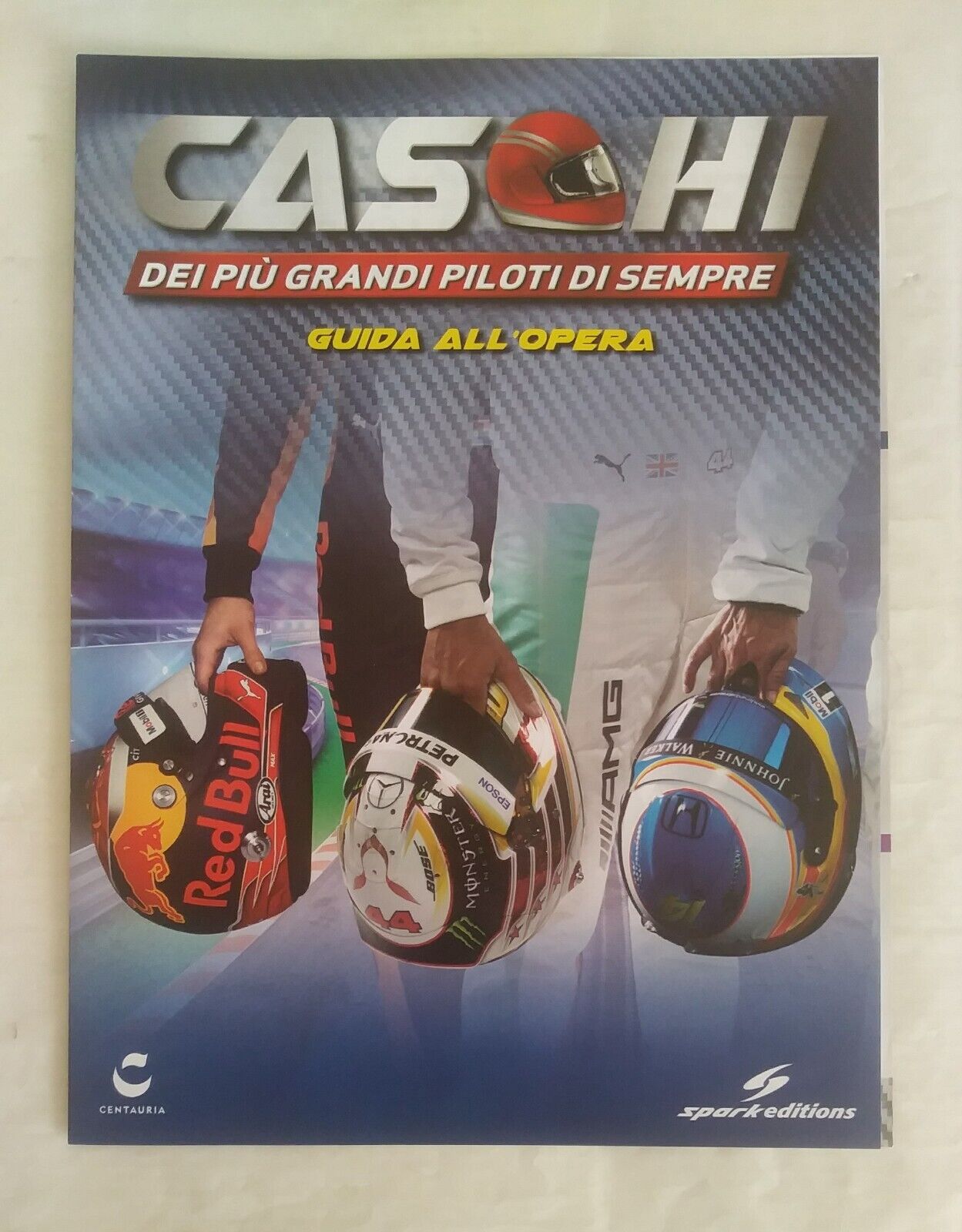 CASCHI F1 FASCICOLI SCEGLI DAL MENU A TENDINA