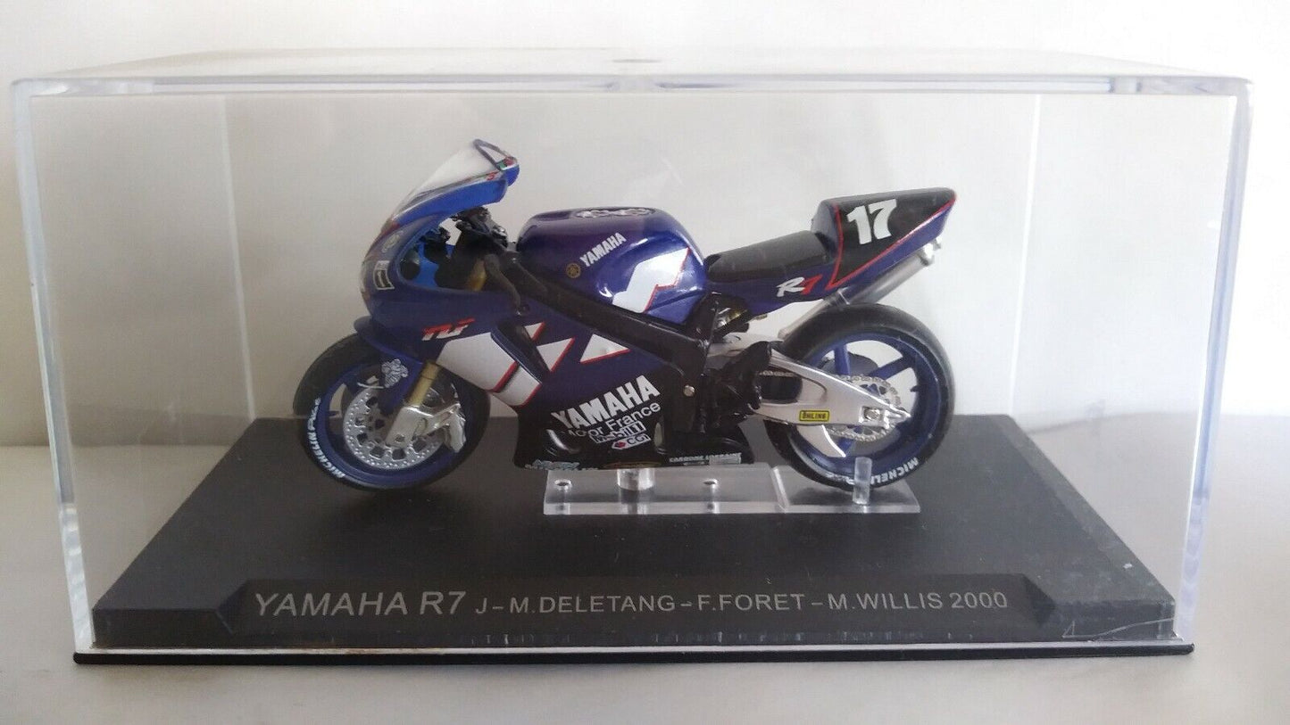 GRANDI MOTO DA COMPETIZIONE 1:24 SCEGLI DAL MENU A TENDINA