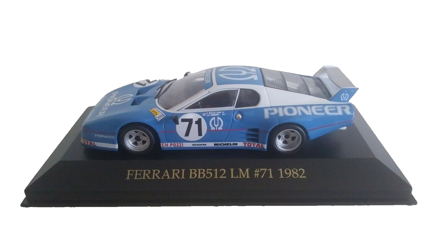 FERRARI BB512 LM #71 - 1982 IXO SCALA 1/43