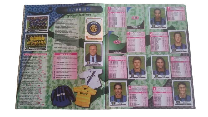 ALBUM CALCIATORI PANINI 2003-04