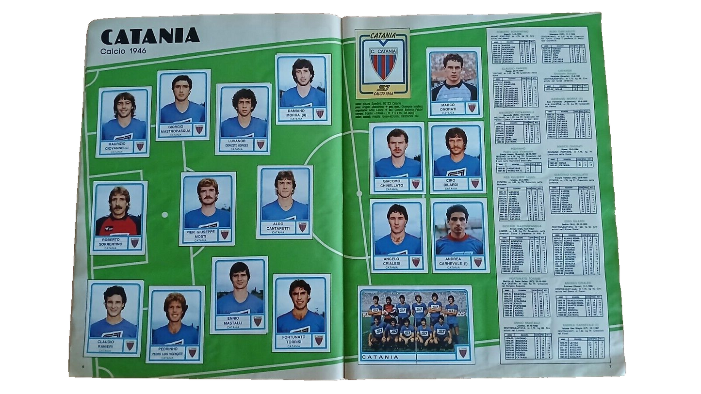 ALBUM CALCIATORI PANINI 1983-84