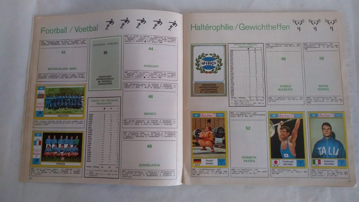 ALBUM PANINI MUNCHEN 72