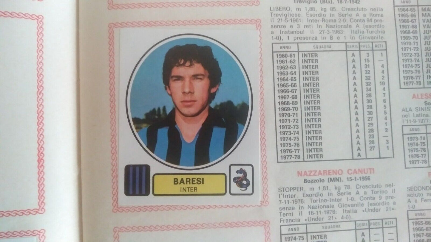 ALBUM CALCIATORI PANINI 1977-78