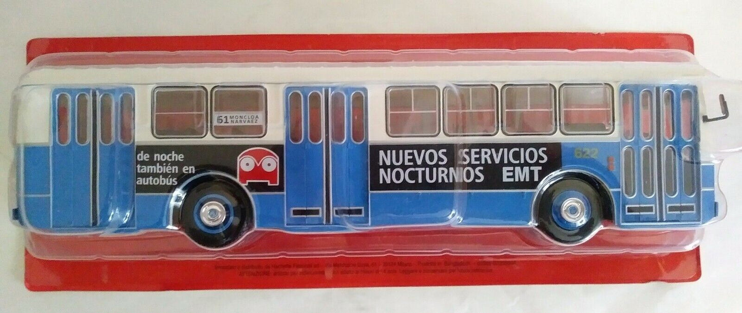 AUTOBUS DAL MONDO 1/43 SCEGLI DAL MENU A TENDINA