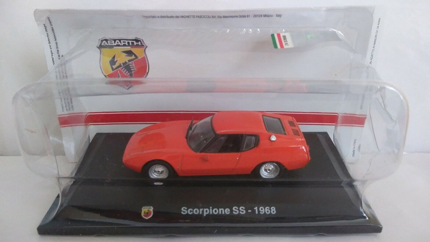 ABARTH COLLECTION 1:43 SCEGLI DAL MENU A TENDINA