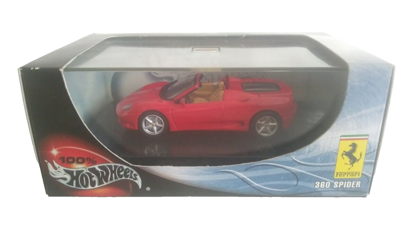 FERRARI 360 SPIDER HOTWHEELS SCALA 1/43