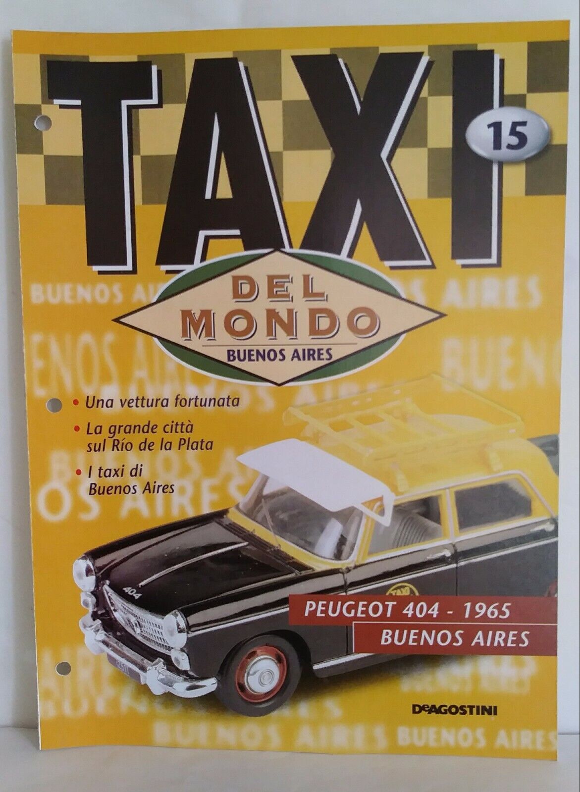 TAXI DEL MONDO FASCICOLI SCEGLI DAL MENU A TENDINA