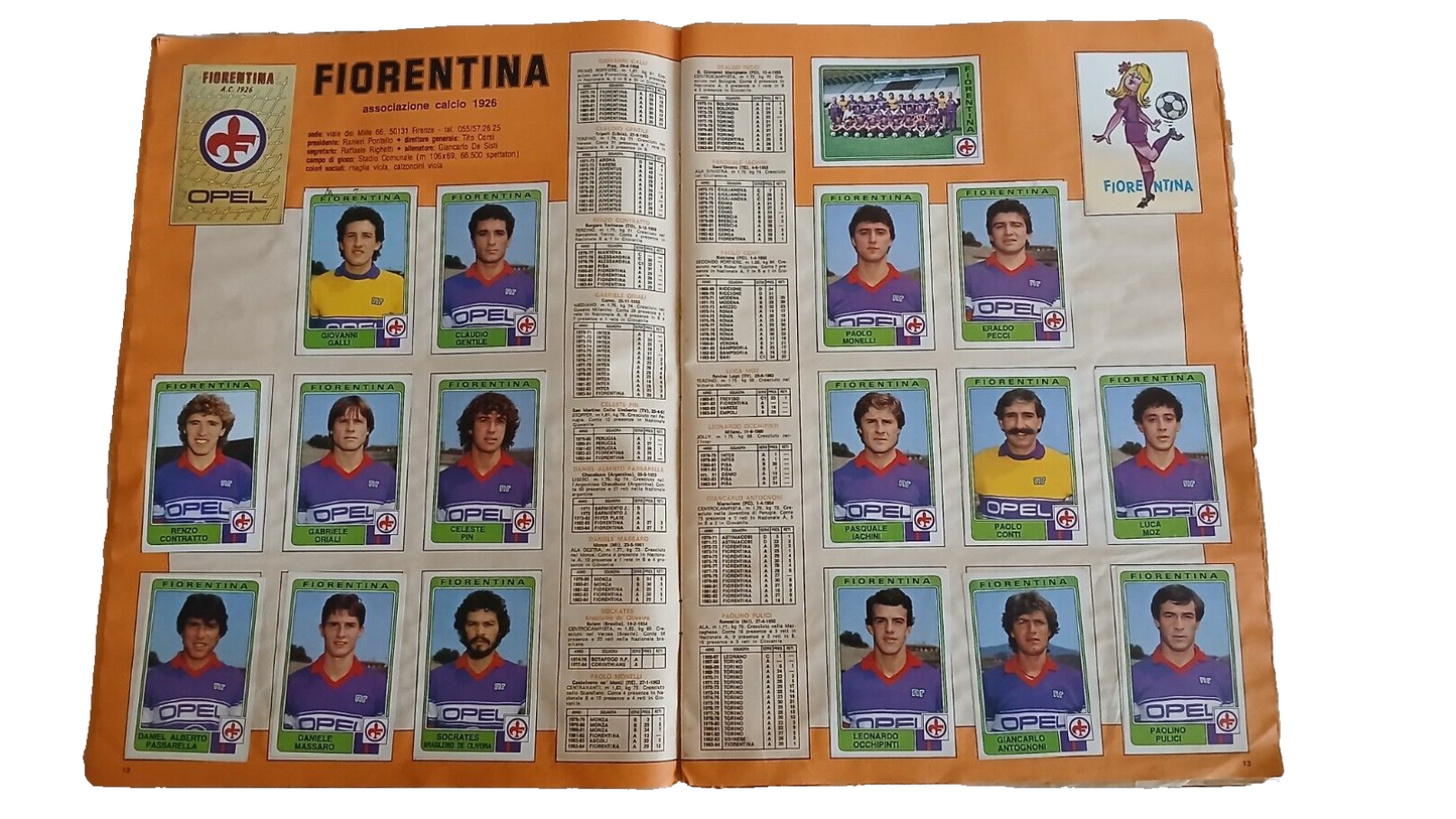 ALBUM CALCIATORI PANINI 1984-85 DA RECUPERO