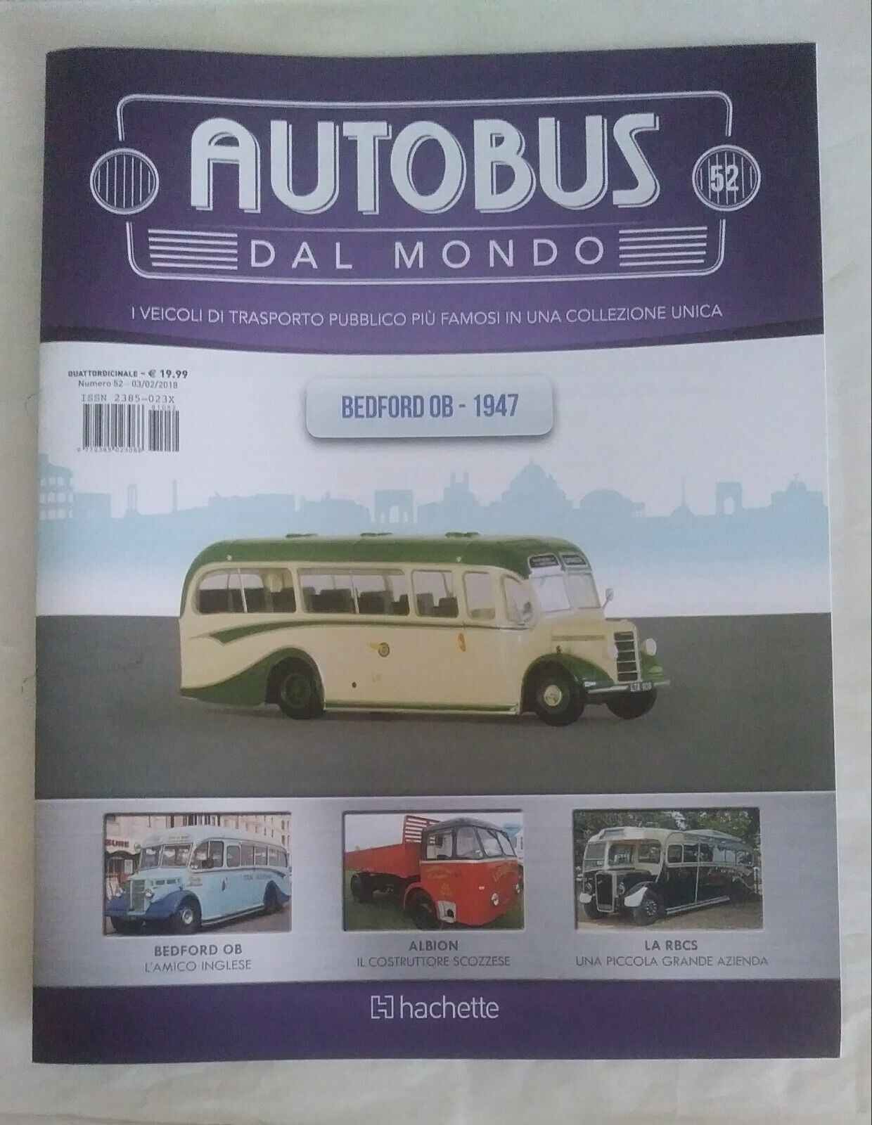 AUTOBUS DAL MONDO FASCICOLI SCEGLI DAL MENU A TENDINA