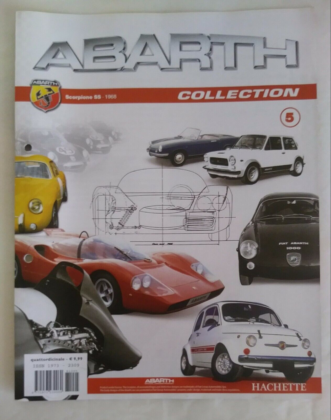 ABARTH COLLECTION FASCICOLI SCEGLI DAL MENU A TENDINA