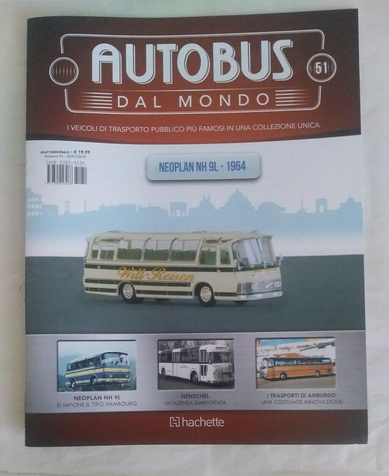 AUTOBUS DAL MONDO FASCICOLI SCEGLI DAL MENU A TENDINA