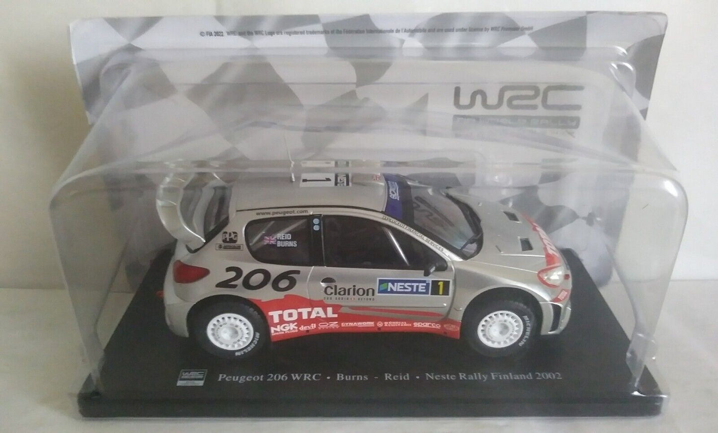 WRC FIA WORLD RALLY CHAMPIONSHIP 1:24 SCEGLI DAL MENU A TENDINA