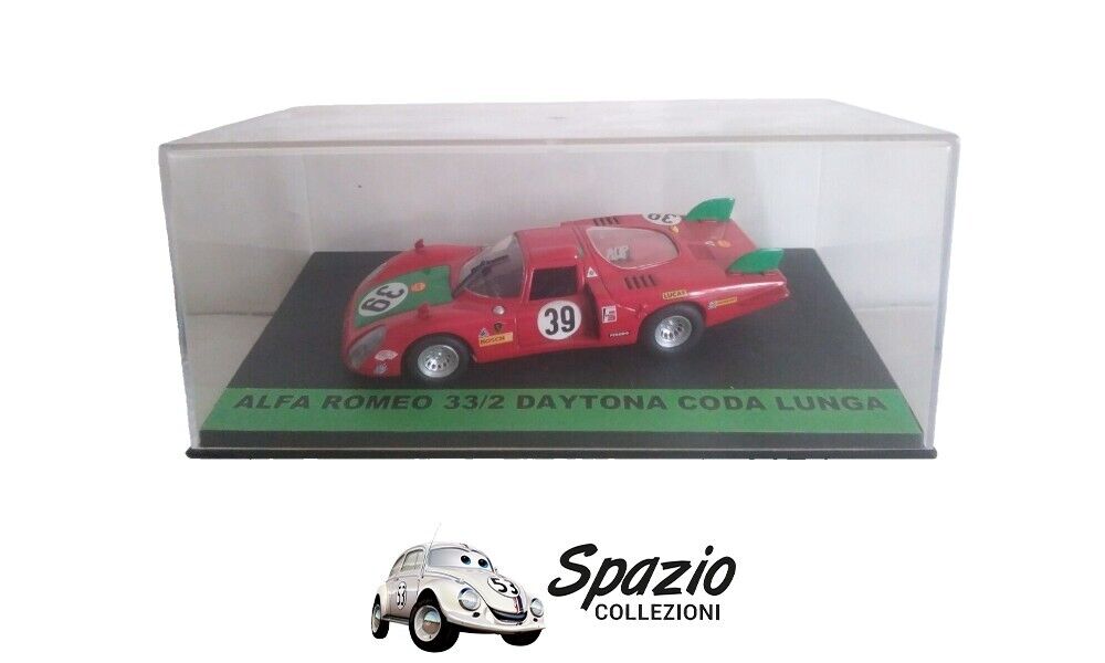 ALFA ROMEO 33/2 DAYTONA CODA LUNGA 1968 SCALA 1/43