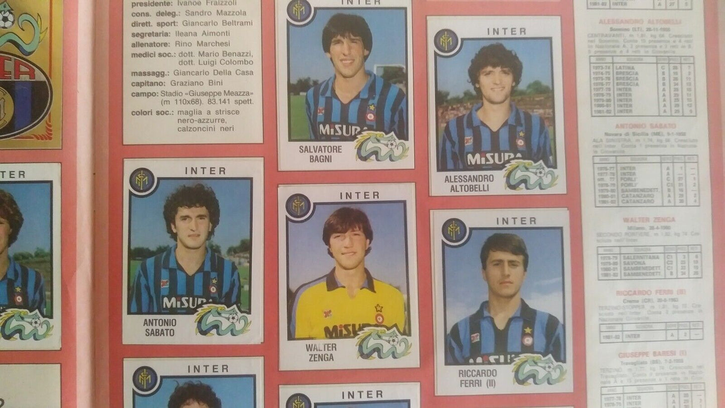 ALBUM CALCIATORI PANINI 1982-83