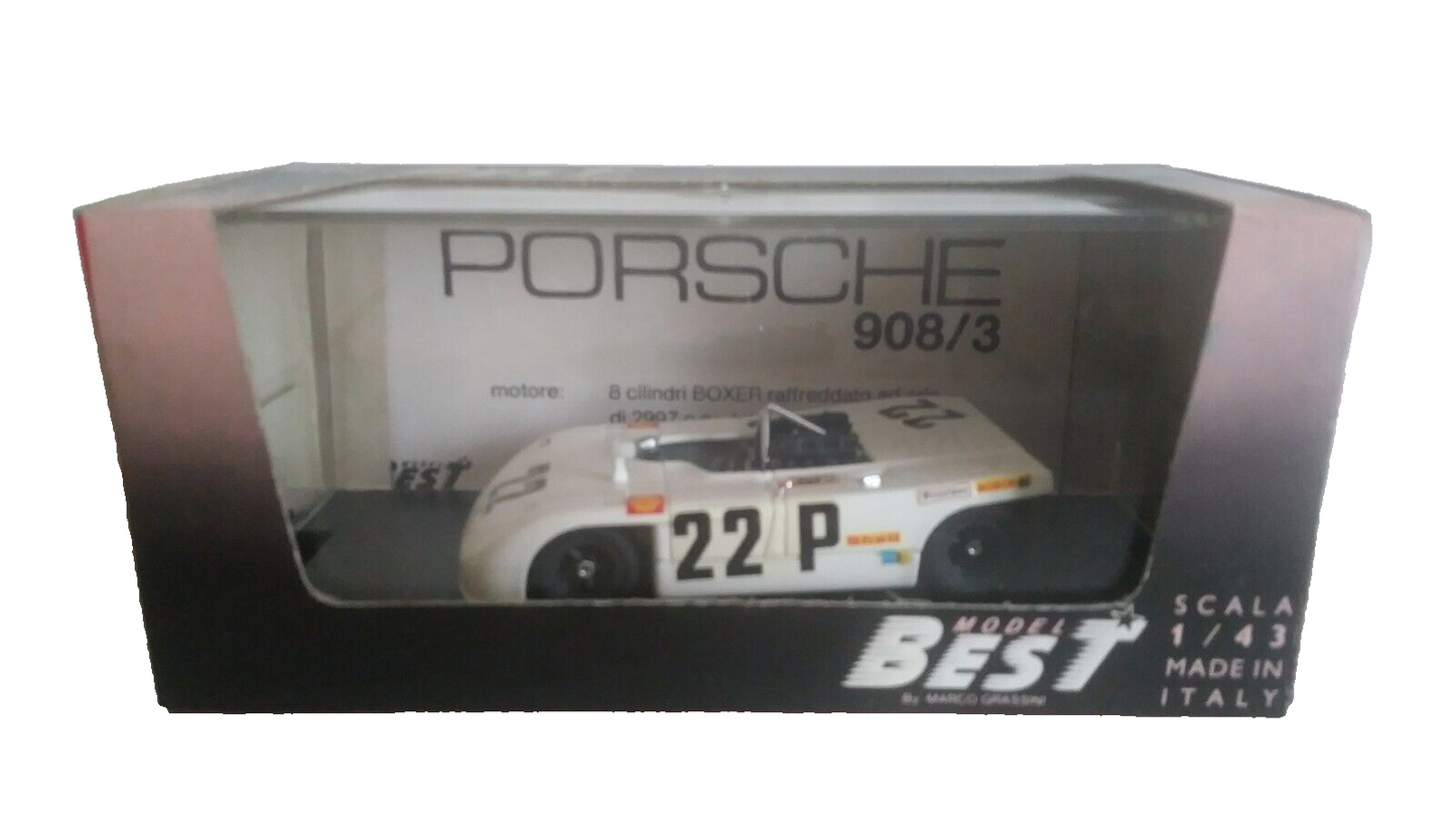 PORSCHE 908/3 BEST MODEL SCALA 1/43