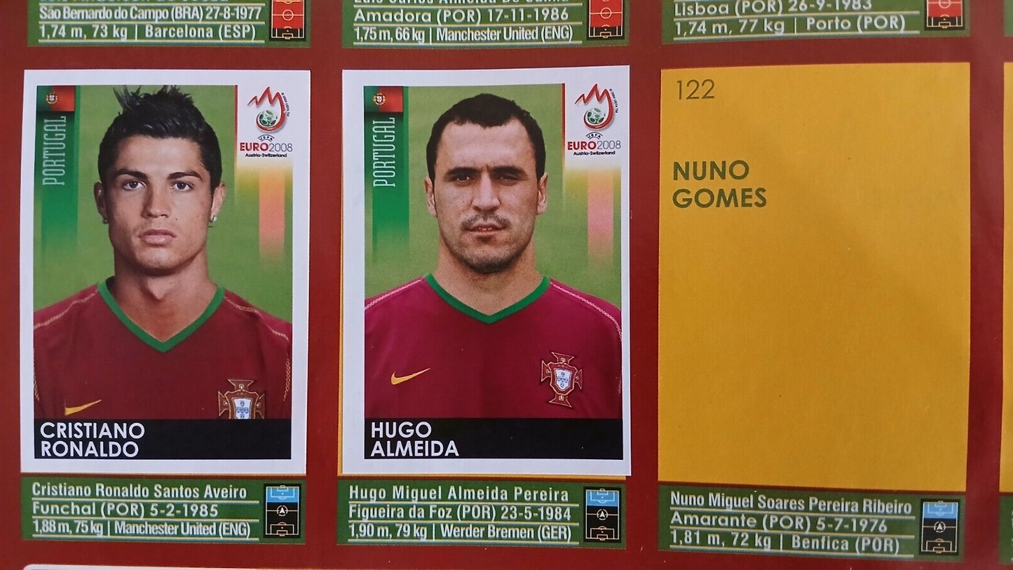 ALBUM CALCIATORI PANINI EURO 2008