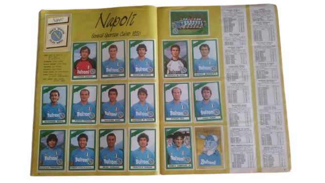 ALBUM CALCIATORI PANINI 1987-88