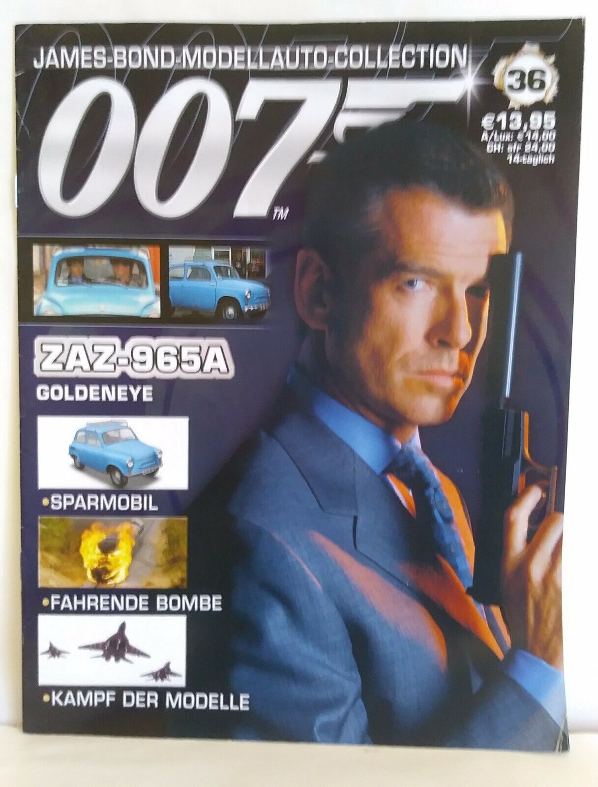 JAMES BOND COLLECTION FASCICOLI SCEGLI DAL MENU A TENDINA