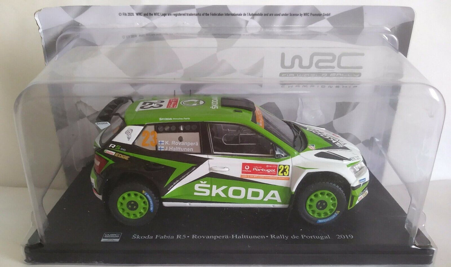 WRC FIA WORLD RALLY CHAMPIONSHIP 1:24 SCEGLI DAL MENU A TENDINA