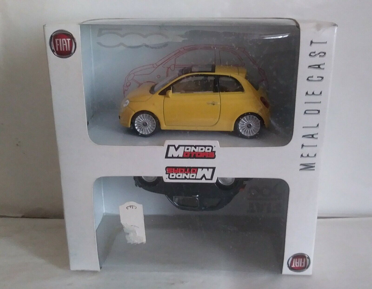 FIAT 500 + FIAT NUOVA 500 MONDO MOTORS SCALA 1/43