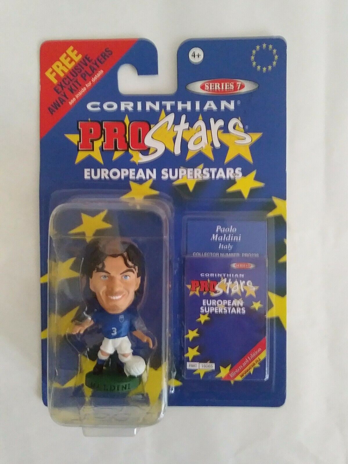 CORINTHIAN PROSTARS-SUPERSTARS SCEGLI LE ACTION FIGURES DAL MENU A TENDINA