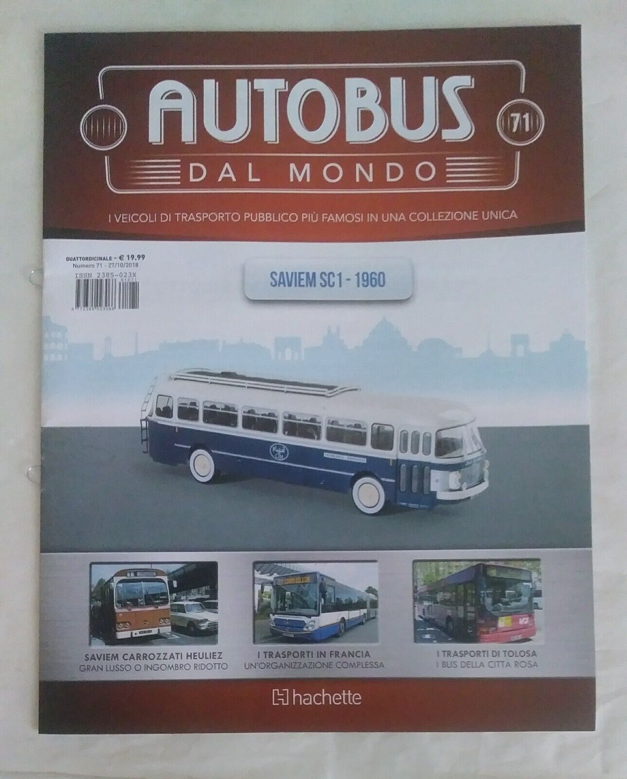 AUTOBUS DAL MONDO FASCICOLI SCEGLI DAL MENU A TENDINA