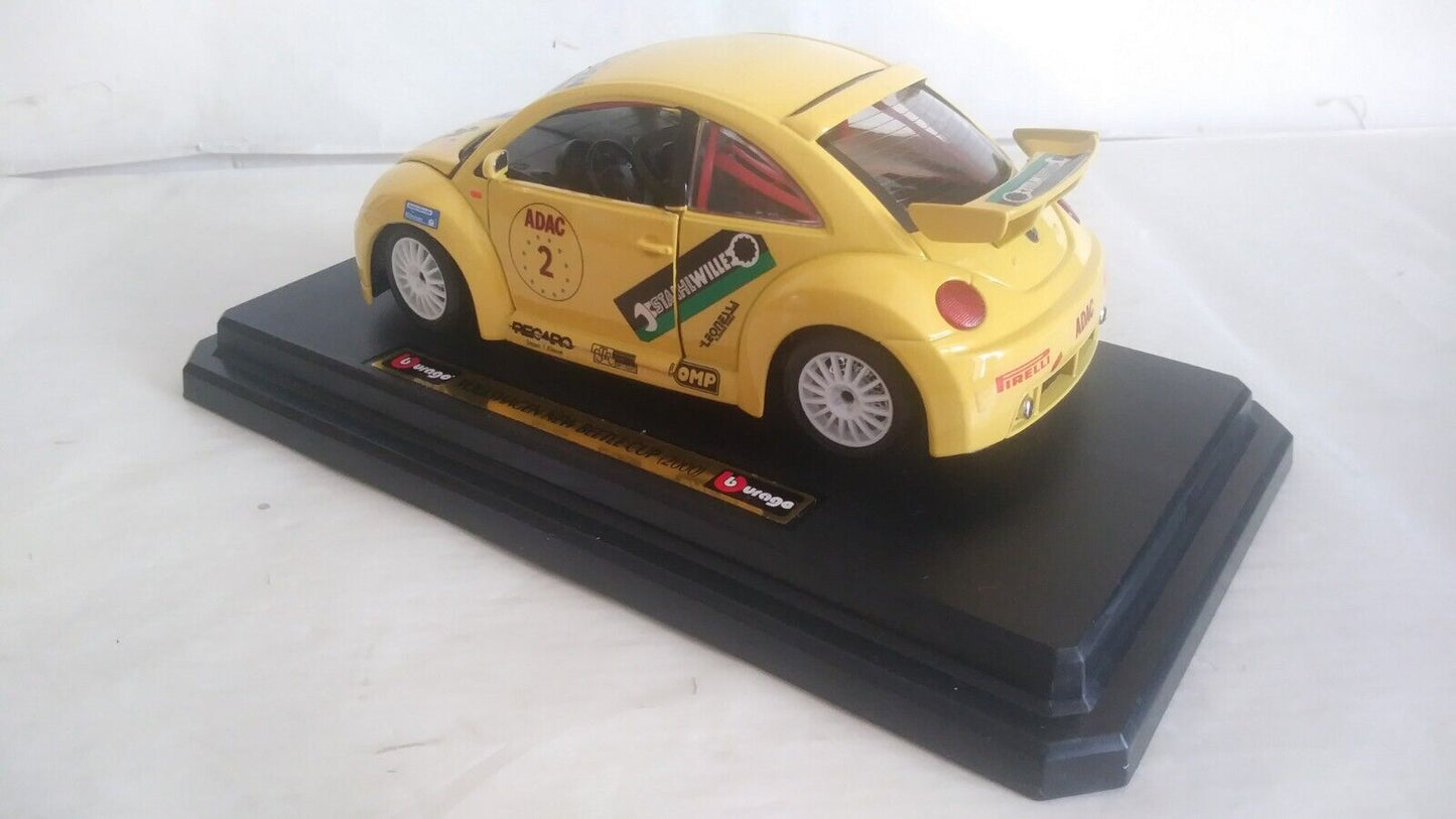 VOLKSWAGEN NEW BEETLE CUP 2000 BURAGO SCALA 1/24